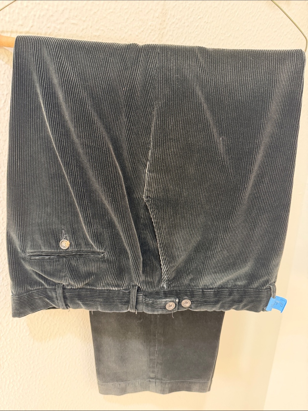 Polo by Ralph Lauren Charcoal Corduroy Pants